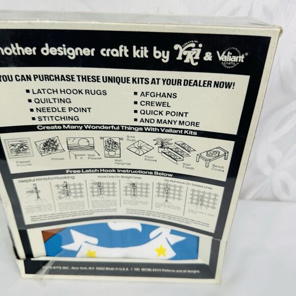 Quick & Easy Instant Quilting Kit USA Eagle Pillow Wall Hanging Valiant 6512 - Picture 7 of 10